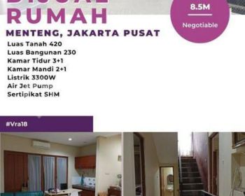 Dijual Murah,bagus Siap Huni Dimenteng jakarta