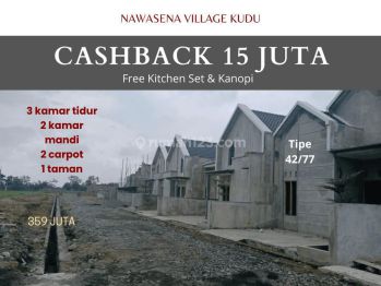 Rumah Asri Di Dalam Perumahan Baki Dekat Kota Solo Baru