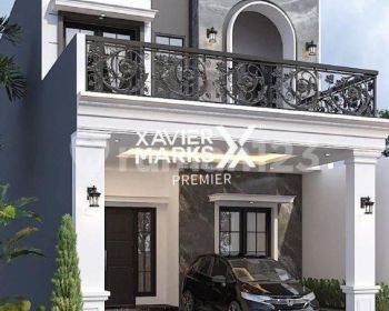 Rumah inden Design American Classic di Sengkaling, Dau Malang