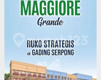 Disewakan Ruko Gandeng di Maggiore 2Lantai, Gadinng Serpong