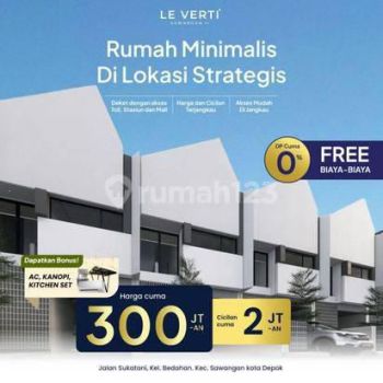 Rumah 2 Lantai Baru di Sawangan, Kota Depok