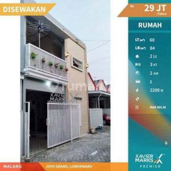 RUMAH DAERAH JOYO GRAND, LOWOKWARU MALANG KOTA