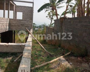Rumah Setengah Jadi Jual Tanah Sayap Ujung Berung Bandung