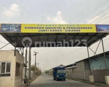Di Jual Cepat Kavling Pabrik Dan Gudang Cikande 1.09ha Ready HGB
