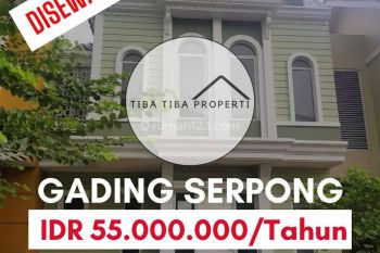 DISEWAKAN

CLUSTER MALIBU PARAMOUNT LAND GADING SERPONG