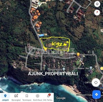 Tanah Komersial Strategis Nempel Sundays Beach Club, Pecatu