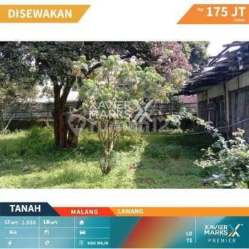 LAHAN LUAS DI LAWANG, POROS JALAN RAYA LAWANG - MALANG