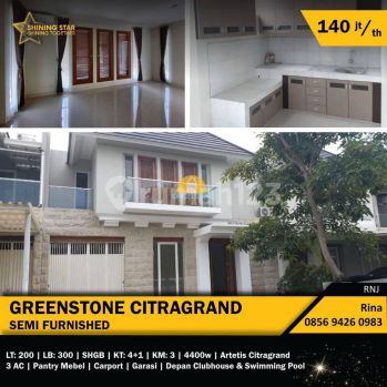 Disewakan Rumah 2 lantai di Perumahan Citragrand Semarang