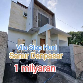 Jual Rumah style vila dekat Pantai Sanur Denpasar Timur Bali