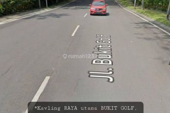 TERMURAH: Kavling Raya utama bukit Golf Citraland, Strategis lokasi premium, DIA