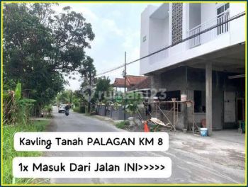 Tanah Hadap Utara di Kamdanen Jl Palagan Sleman