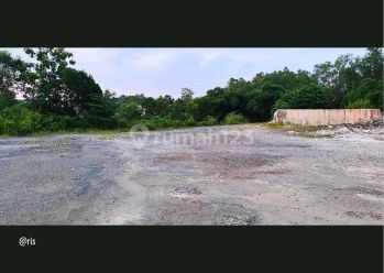 Tanah Kavling Luas Ex Batch Plant Jalan Lebar Truk Molen Lewat