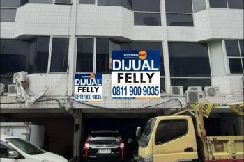 Ruko 3,5 lantai Pangeran jayakarta, cocok utk kantor dan gudang