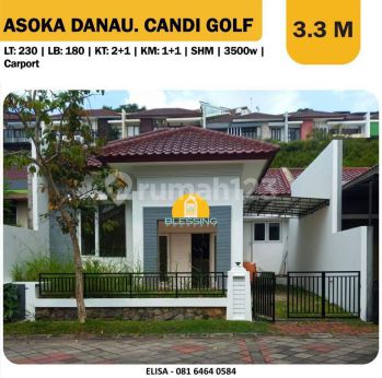 Rumah Siap Huni Lingkungan Eksklusif Di Graha Candi Golf