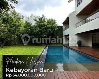 Dijual Brand New House di Kebayoran Baru Jakarta Selatan