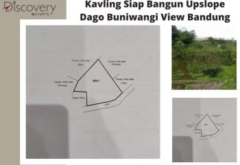 Tanah kavling Upslope Murah Dago Buniwangi Bandung View Bandung