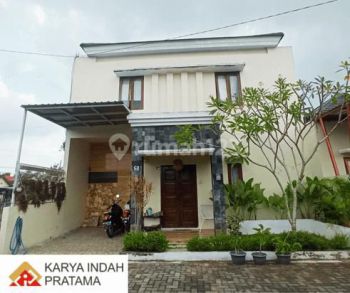Rumah Modern 2 Lantai di Jalan Wonosari Sebelum Kids Fun,