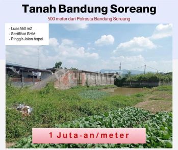 Tanah Bandung 500 Meter Dari Polres Soreang SHM