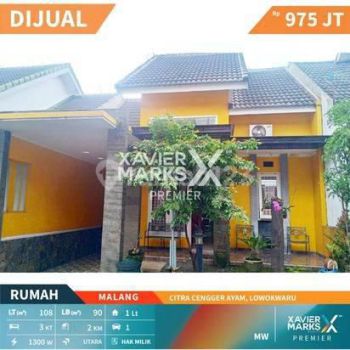 Rumah Minimalis Citra Cengger Ayam Lowokwaru Malang