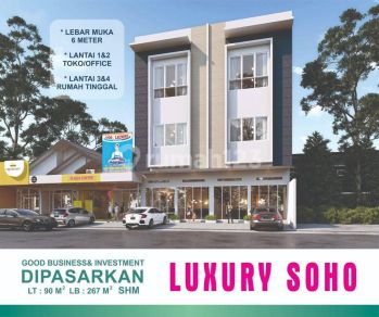 Dijual Ruko Baru Onprogress Strategis Cocok Untuk Cafe di Tki 1