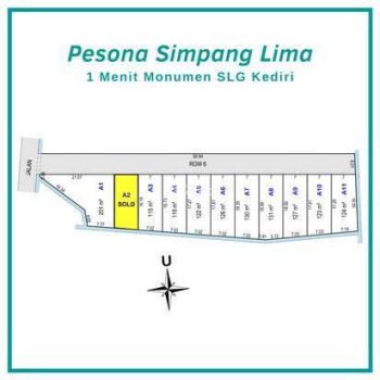 Tanah Kediri Dekat Monumen Gumul di Ngasem Legalitas SHM