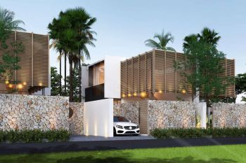 Hunian eksklusif 2 BR River & Jungle view lokasi di Nusa Dua