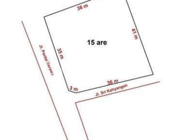 Jual tanah sangat strategis depan Atlas canggu