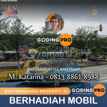 Murah Banget Terrace 8 Blok A 3 Lantai 5x17 Ramai Dkt Lavon Tol