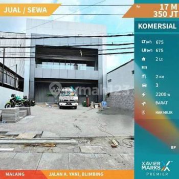 Tempat Usaha, Ruang Usaha, Bangunan Komersial Baru Gress di Poros Jalan A. Yani,