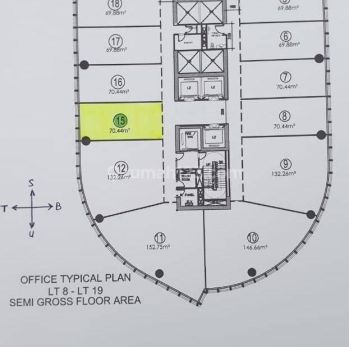 Kantor di Ciputra World Office Mayjend Sungkono Surabaya