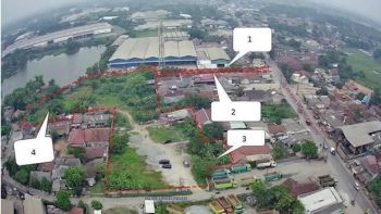 HOT PRICE, Tanah/ Komersil Dijual Murah di Jl. Raya Parung Panjang, Cirarab,