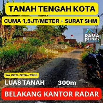 Tanah di Belakang Radar, Dekat MBK, Kampus Teknokrat DAN Universitas Bandar di