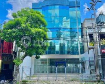 Sewa Gedung Jl Kertajaya 3 Lt Ex Bank Hadap Selatan Parkir Luas