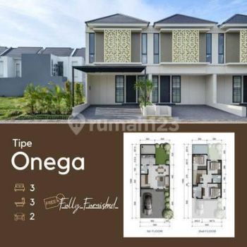 Dijual Rumah Onega Greenlake Citraland Wiyung Surabaya 6x15