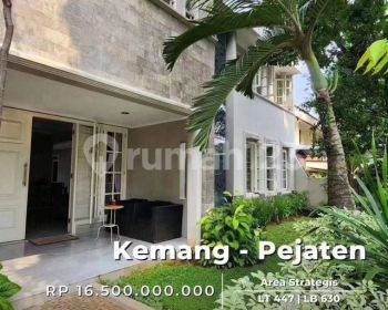 Rumah dijual Bebas Banjir Kemang Pejaten Jakarta Selatan