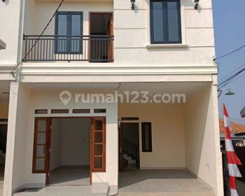 rumah baru minimalis siap huni jln setu golp pekapuran depok