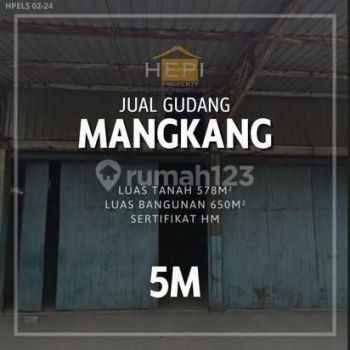 Dijual Gudang di Randu Garut Mangkang Semarang