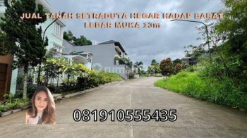 Jual Tanah Setraduta Hegar Hadap Barat Lebar Muka 13m