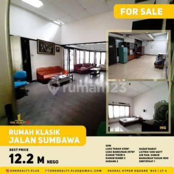 Dijual Rumah di Jl Sumbawa Bandung