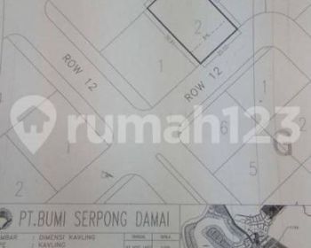 Kavling siap bangun area Premium Teras Golf BSD