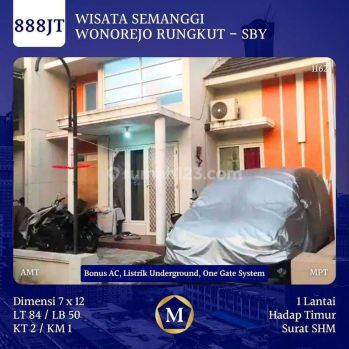 Rumah Wisata Semanggi Wonorejo Rungkut Surabaya Timur Murah Dkt Klampis Rungkut