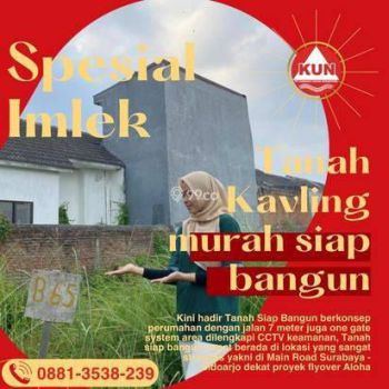 HARGA SPESIAL IMLEK KAVLING GEDANGAN SIAP BANGUN