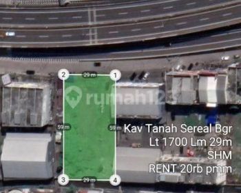 Kav Tanah Sereal Bogor Sewa