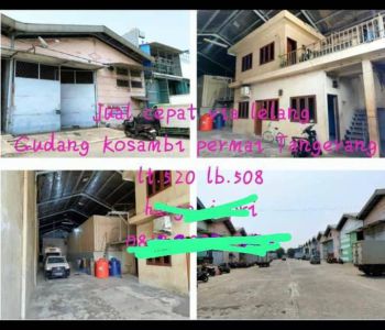 Gudang di Jalan Kosambi Permai Tangerang