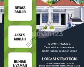 Hunian 1 Lantai Seperti 2 Lantai dekat ke Pintu Tol Depok - Jakarta