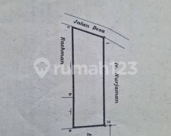 Tanah Kavling Luas Strategis Pinggir Jalan Cendrawasih 5062