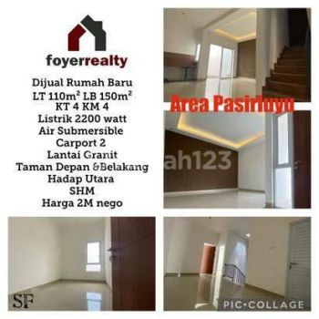 Rumah Bangunan Baru On Progress Pasirluyu Bandung