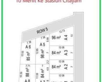 Kavling Dekat Pintu Tol Bojonggede, Cocok Bangun Rumah