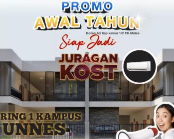 ISTIMEWA STRATEGIS LOKASI,HOOKS, RUMAH KOST RING 1 KAMPUS UNNES SMG
