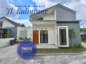 Sisa 1 Unit Rumah Minimalis Jalan Kaliurang timur Gentan 10 menit UII